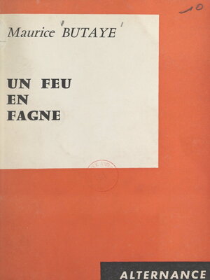 cover image of Un feu en fagne